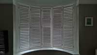 Closed curved shutters
